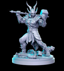 Shao Khan 3D-printed model