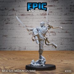 Shaolin Warrior Monk 3D-printed model
