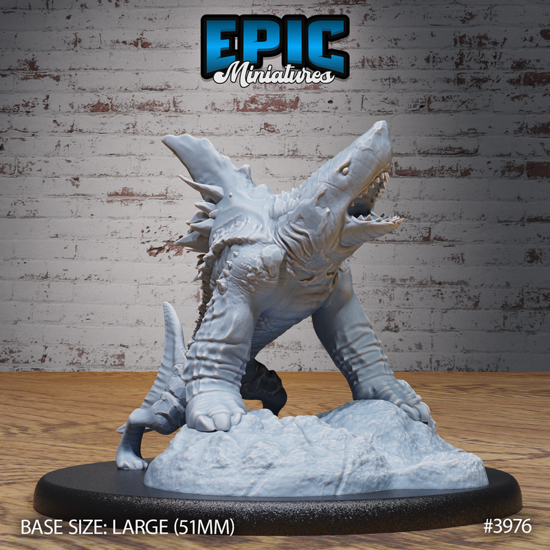 Shark Dog 3D-printed model