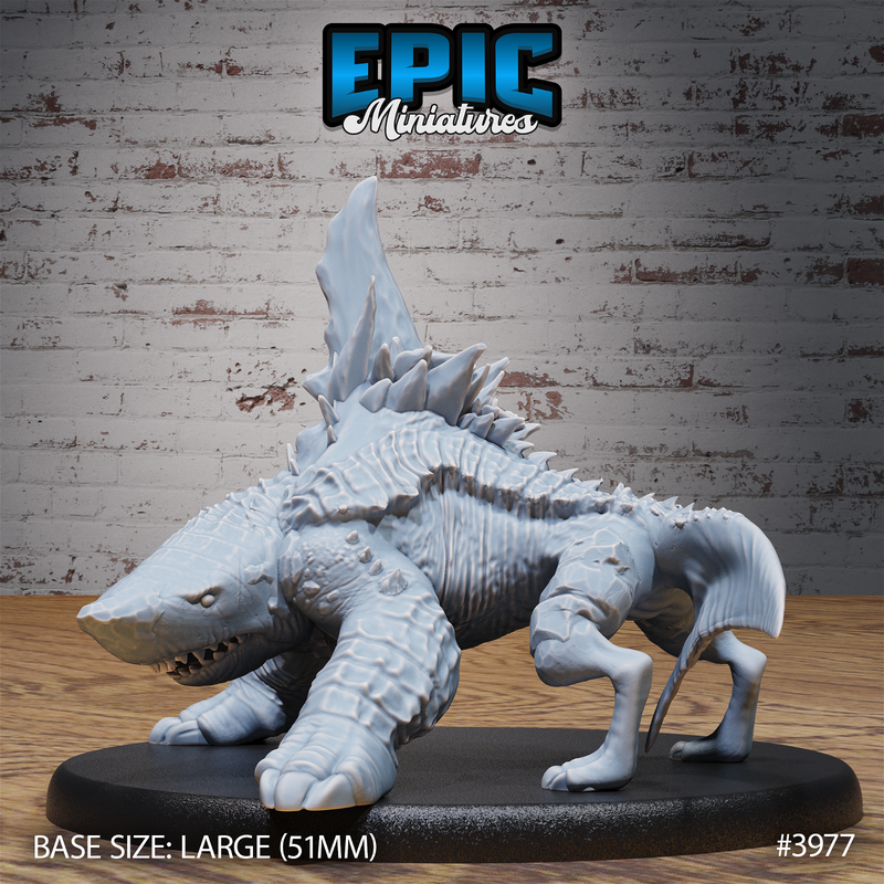 Shark Dog 3D-printed model