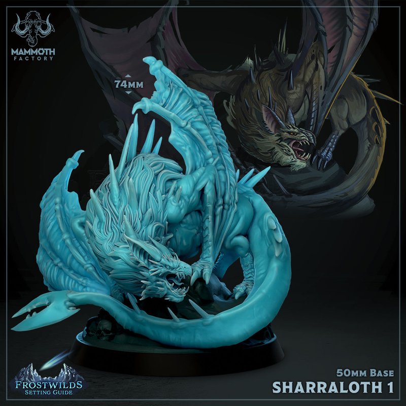 Sharraloth 3D-printed model