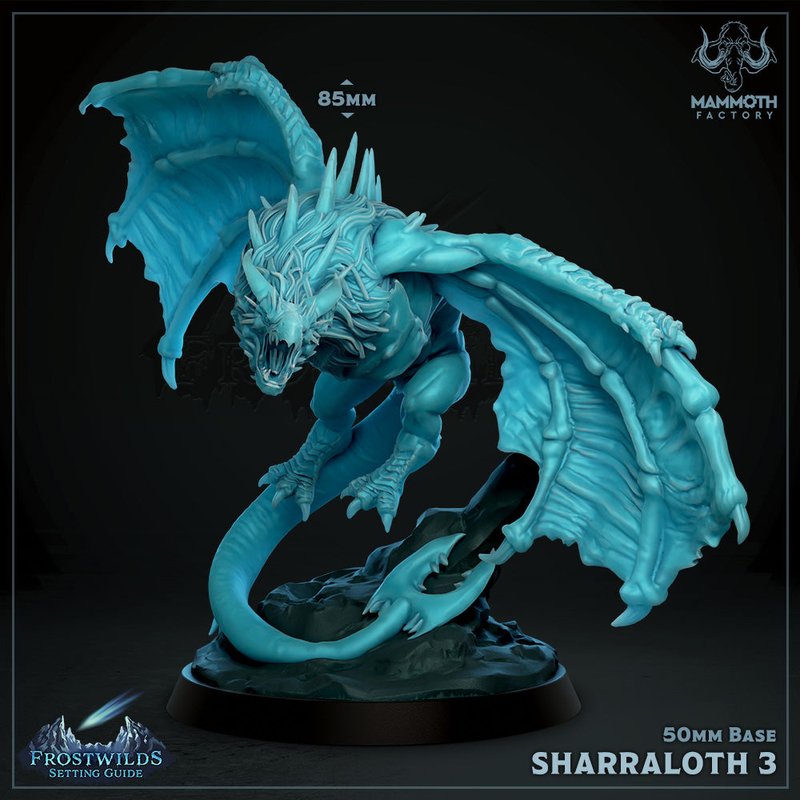 Sharraloth 3D-printed model