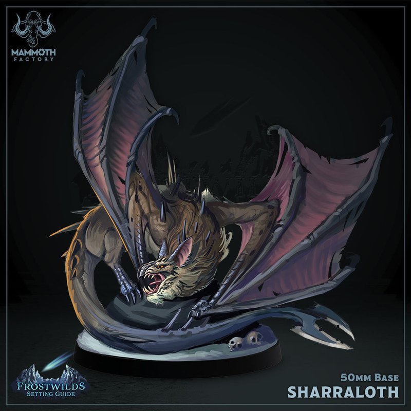 Sharraloth 3D-printed model
