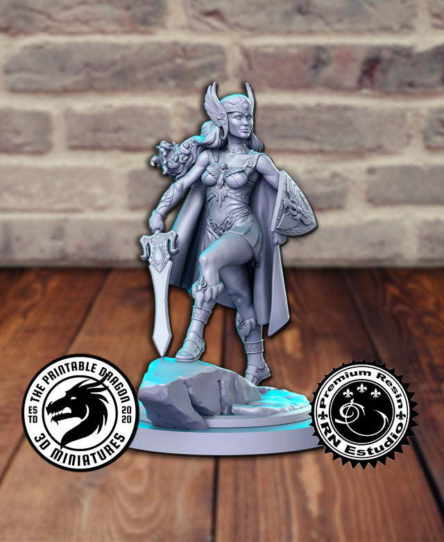 She-Ra 3D-printed model