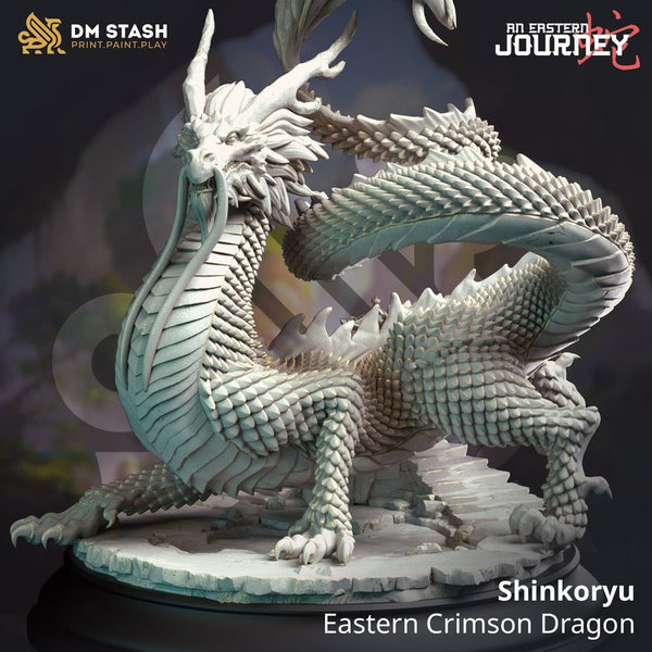 Shinkoryu - Eastern Crimson 3D-printed model