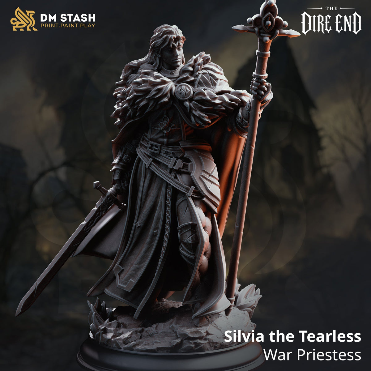 Silvia the Tearless - War Priestess