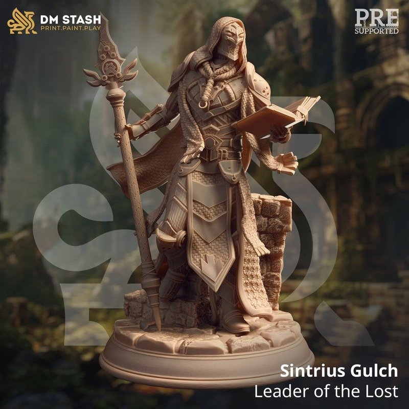 Sintrius Gulch - Leader of the Lost 3D-printed model