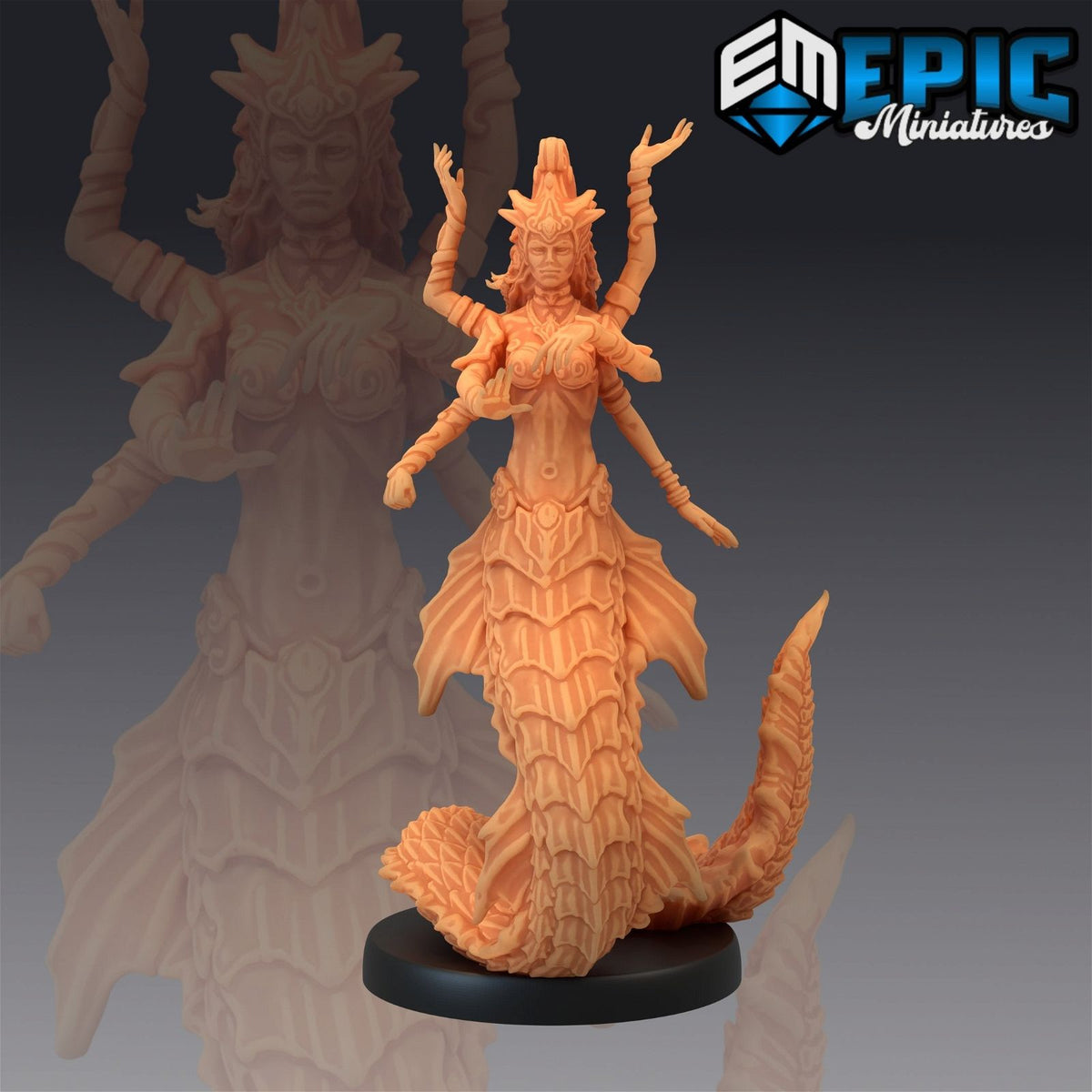 Siren Sorceress - The Printable Dragon