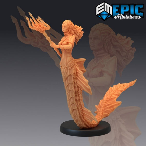 Siren Warrior 3D-printed model