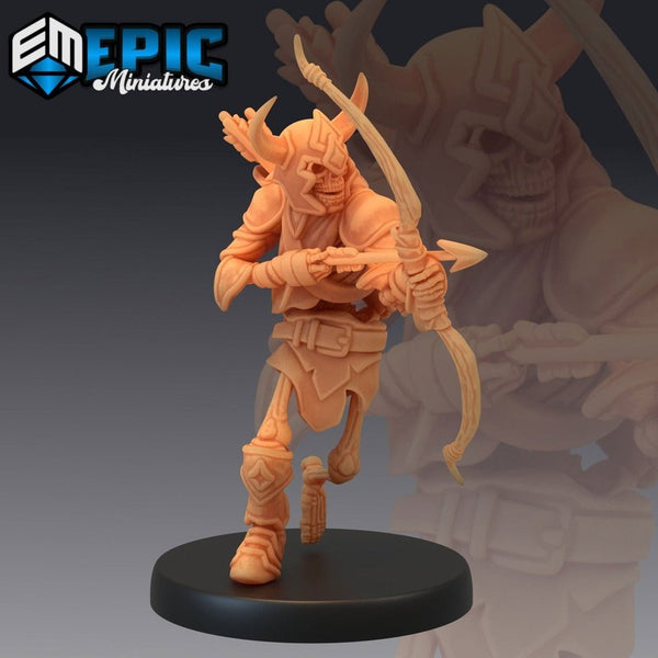 Skeleton Archer 3D-printed model