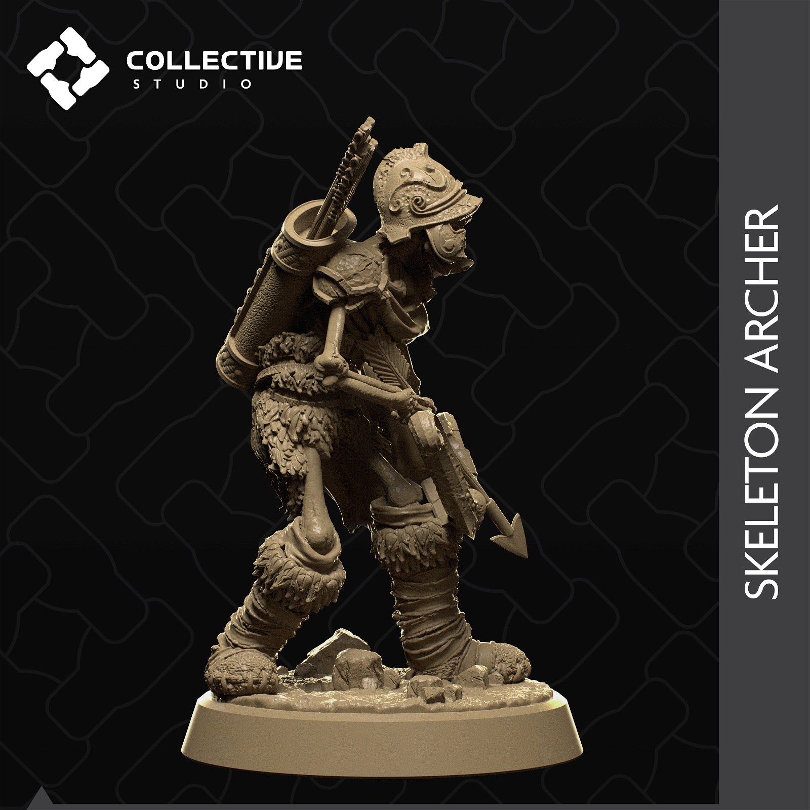 Skeleton Archer - The Printable Dragon