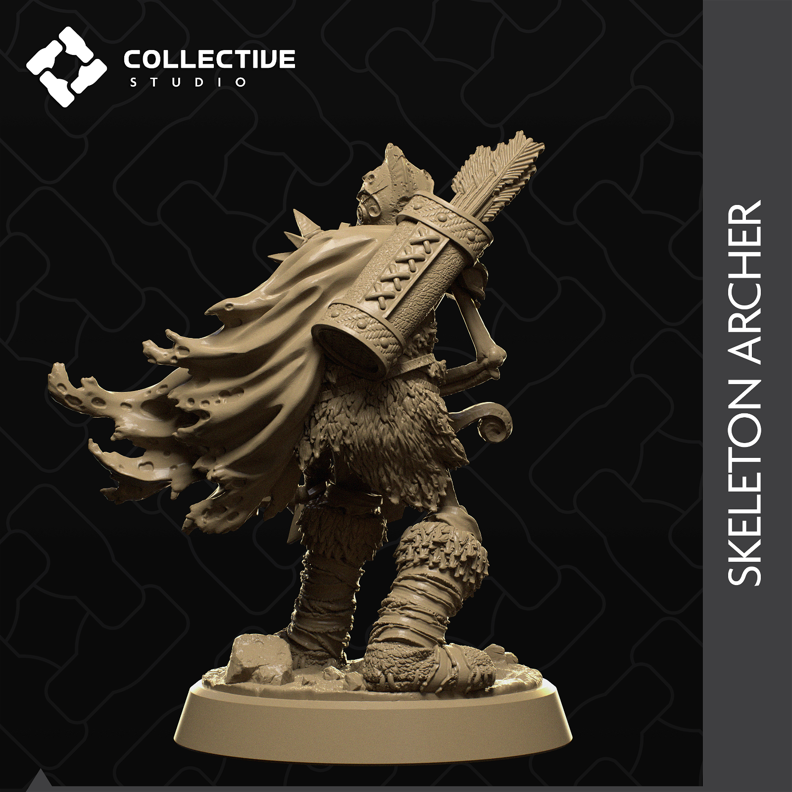 Skeleton Archer - The Printable Dragon