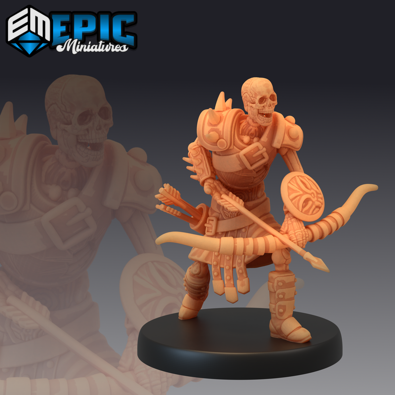 Skeleton Army 3D-printed model