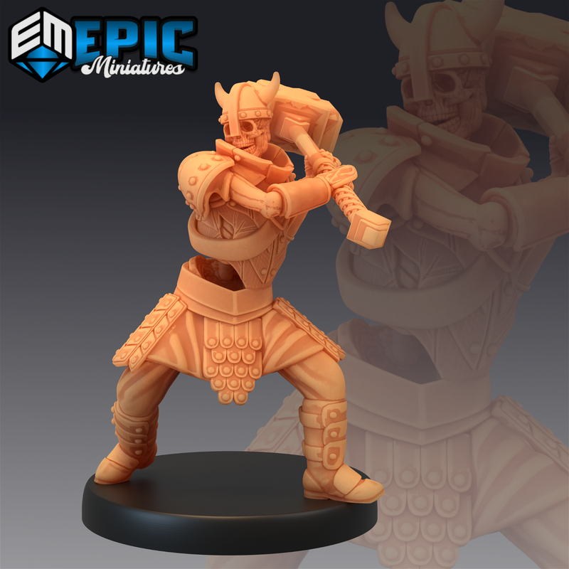 Skeleton Army 3D-printed model