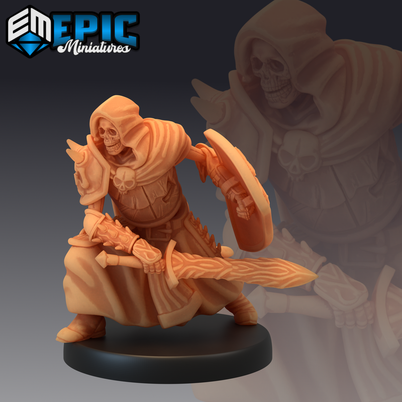 Skeleton Army 3D-printed model