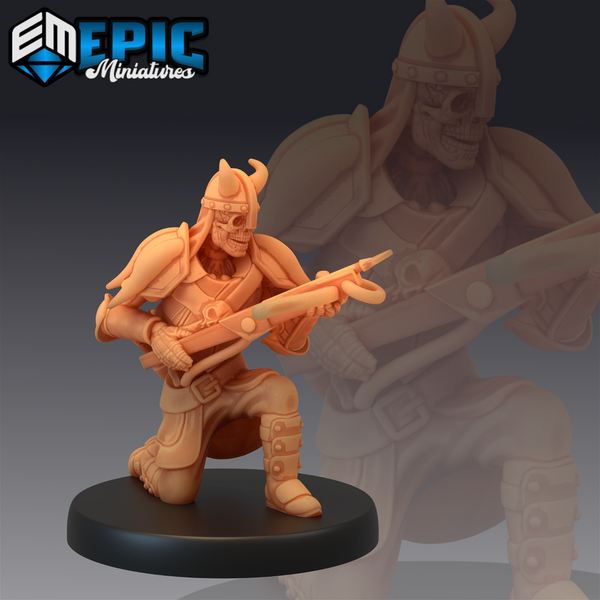 Skeleton Army 3D-printed model
