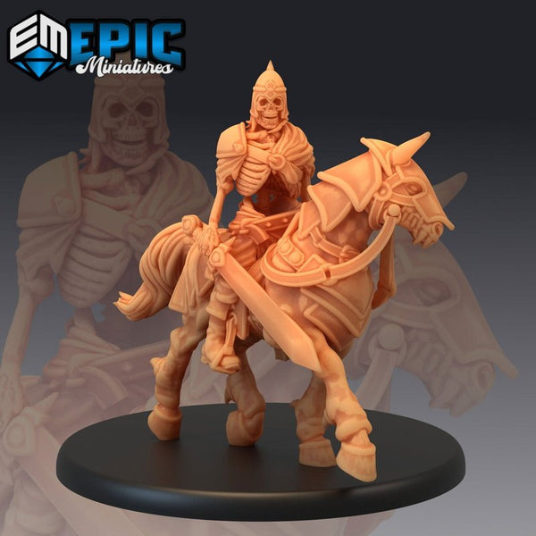 Skeleton Cavalry 3D-printed model