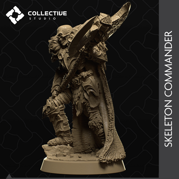 Skeleton Commander 3D-printed model