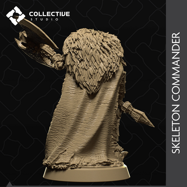 Skeleton Commander 3D-printed model