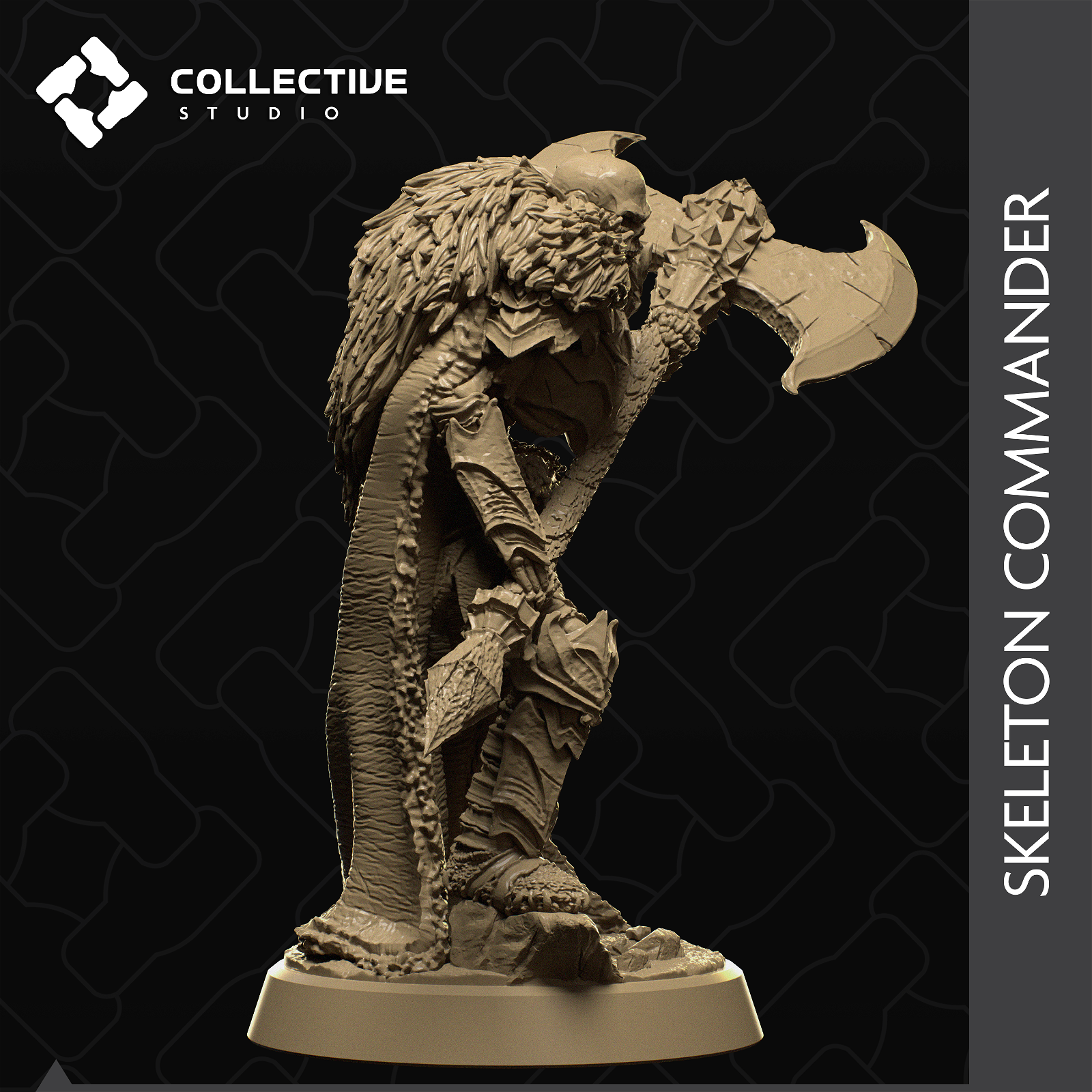 Skeleton Commander - The Printable Dragon