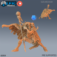 Skeleton Skull King - The Printable Dragon