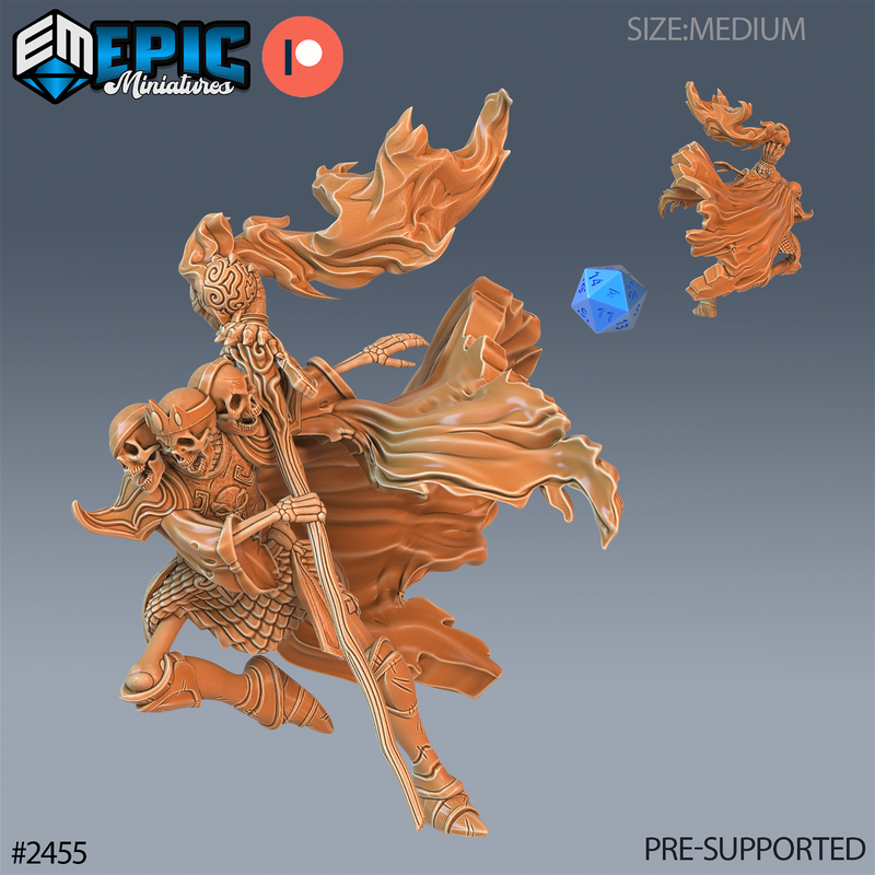 Skeleton Skull King 3D-printed model