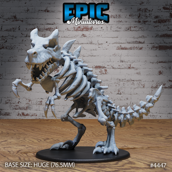 Skeleton T-Rex 3D-printed model