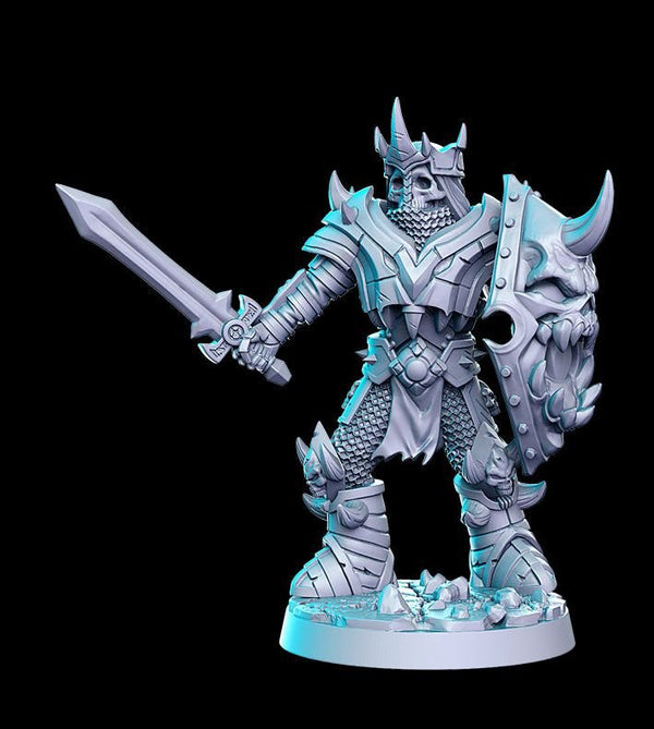 Skeleton Warrior 3D-printed model