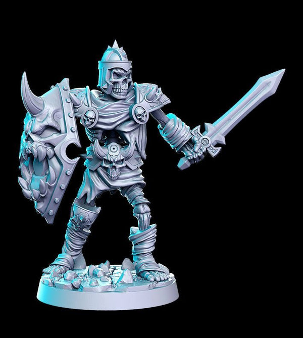 Skeleton Warrior 3D-printed model
