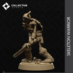 Skeleton Warrior - The Printable Dragon