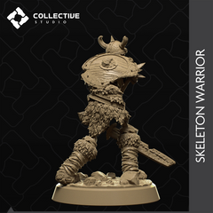 Skeleton Warrior - The Printable Dragon