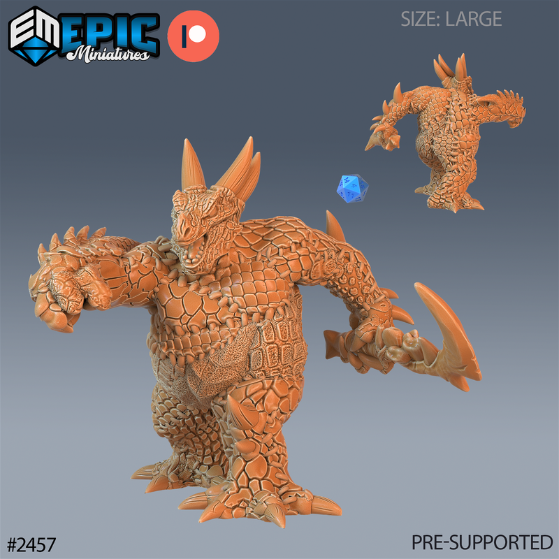 Skin Stitch Dragon 3D-printed model
