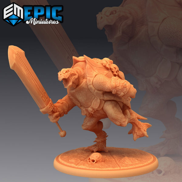 Skull Turtle - The Printable Dragon