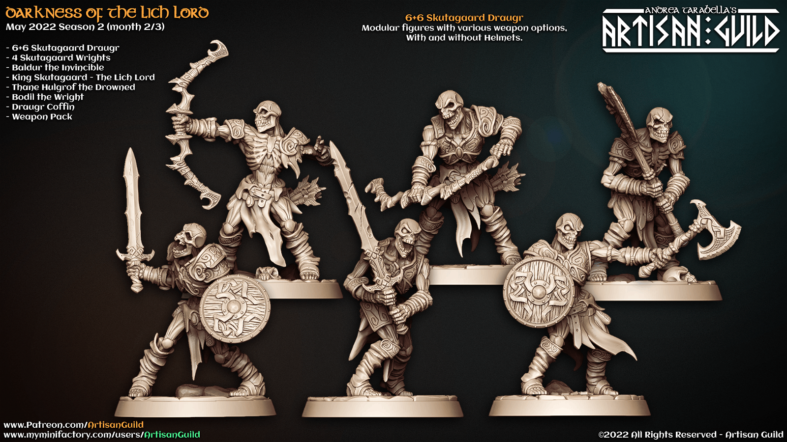Skutagaard Draugar - The Printable Dragon