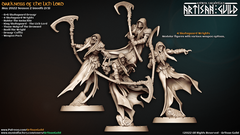 Skutagaard Wraiths 3D-printed model