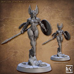 Skylda Vingard - Pinup 3D-printed model