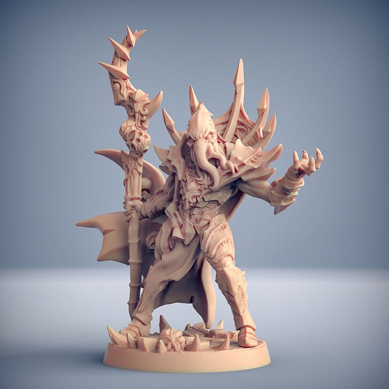 Slathos the Soul Stealer 3D-printed model