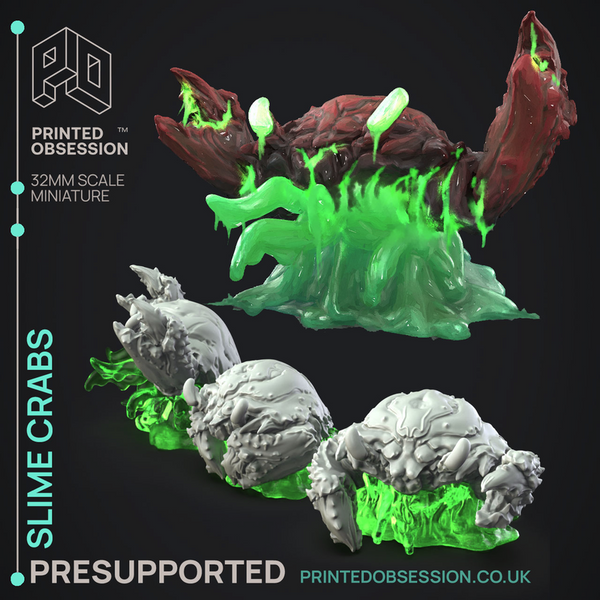 Slime Crab 3D-printed model