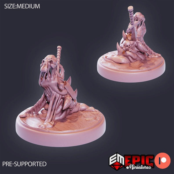 Slime Heroine Falling Apart 3D-printed model