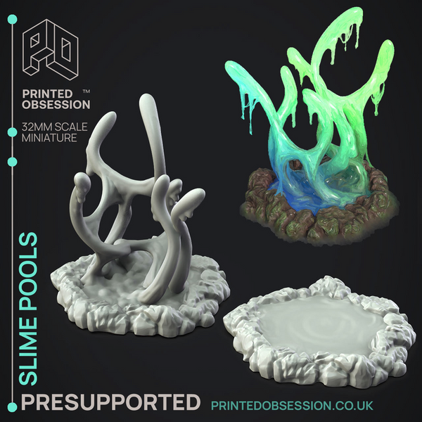 Slime Pool 3D-printed model