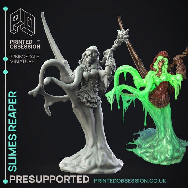 Slime Reaper 3D-printed model