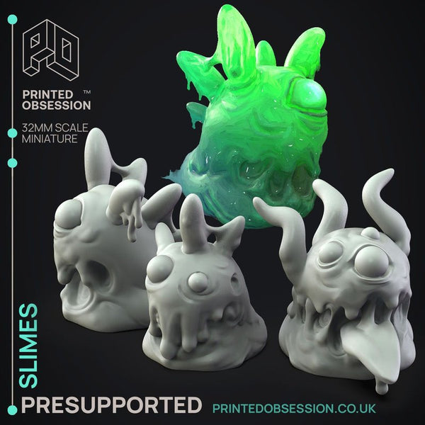 Slimes 3D-printed model