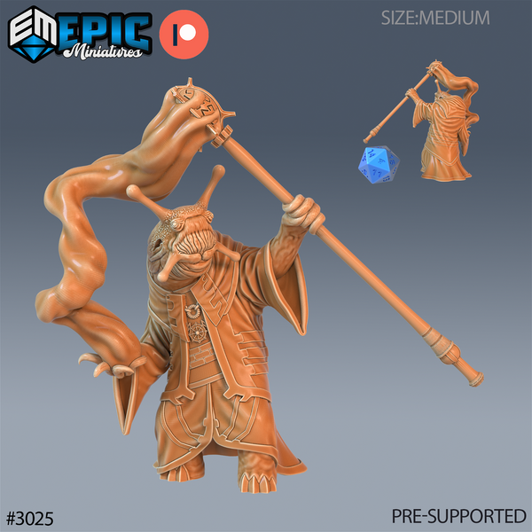 Snail Mage - The Printable Dragon