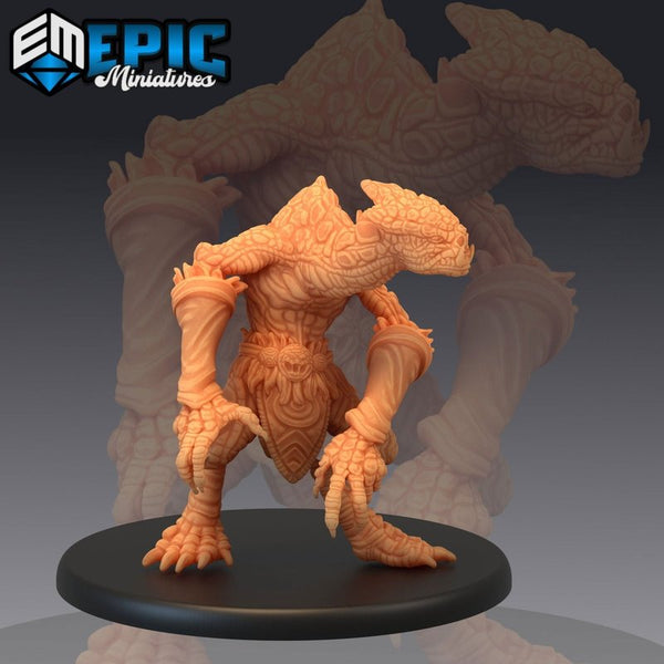 Snake Folk Primitive 3D-printed model