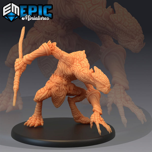 Snake Folk Primitive - The Printable Dragon
