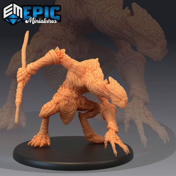 Snake Folk Primitive 3D-printed model