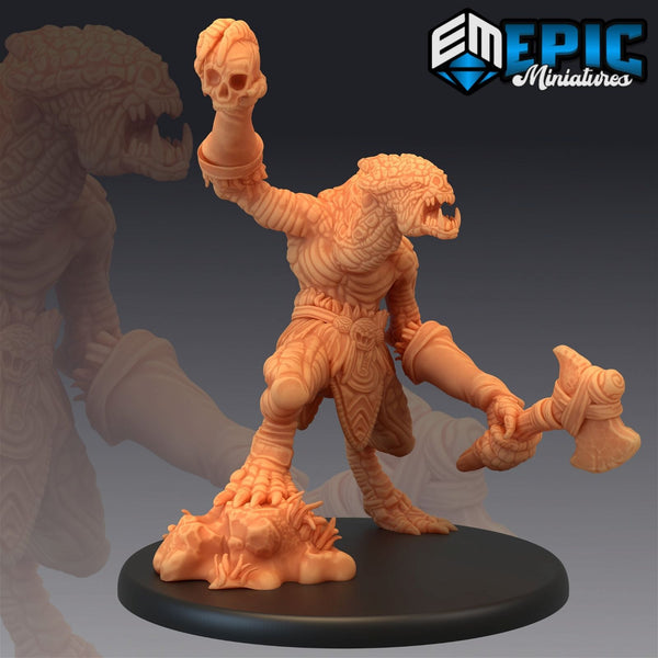 Snake Folk Primitive - The Printable Dragon