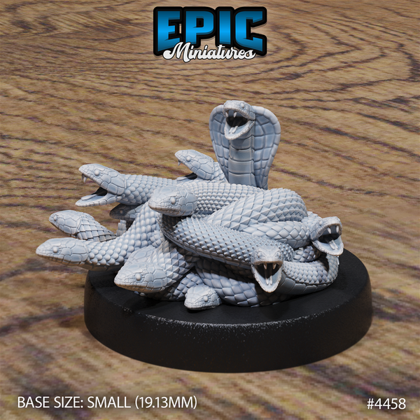 Snake Swarm 3D-printed model