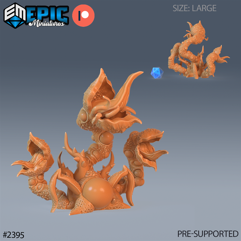Snapping Plant 3D-printed model