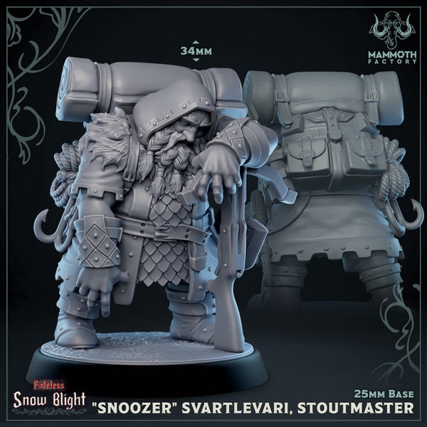 The Seven Stoutmasters 3D-printed model
